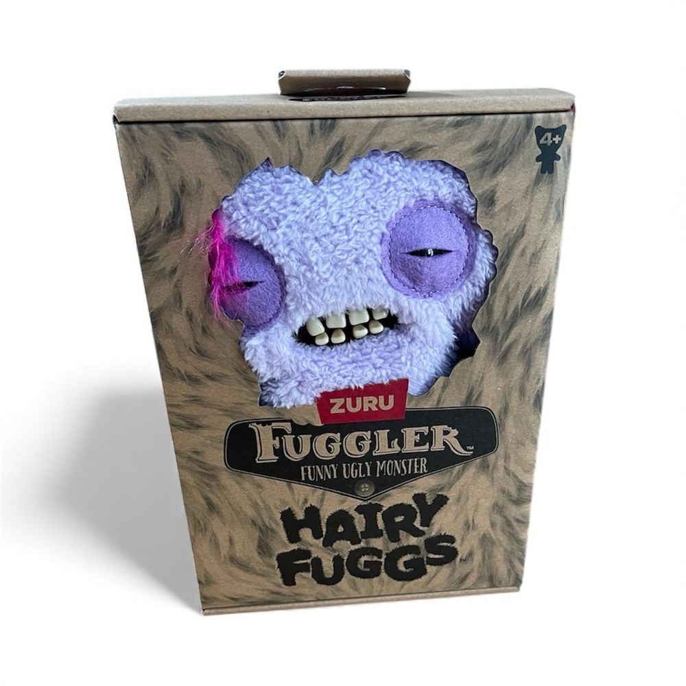 Zuru Fuggler Hairy Fuggs 9 inch Squidge Funny Ugly Monster NIB